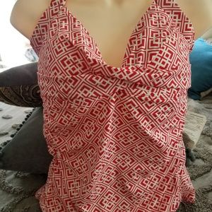 Swim tankini top...never worn. 2/$7